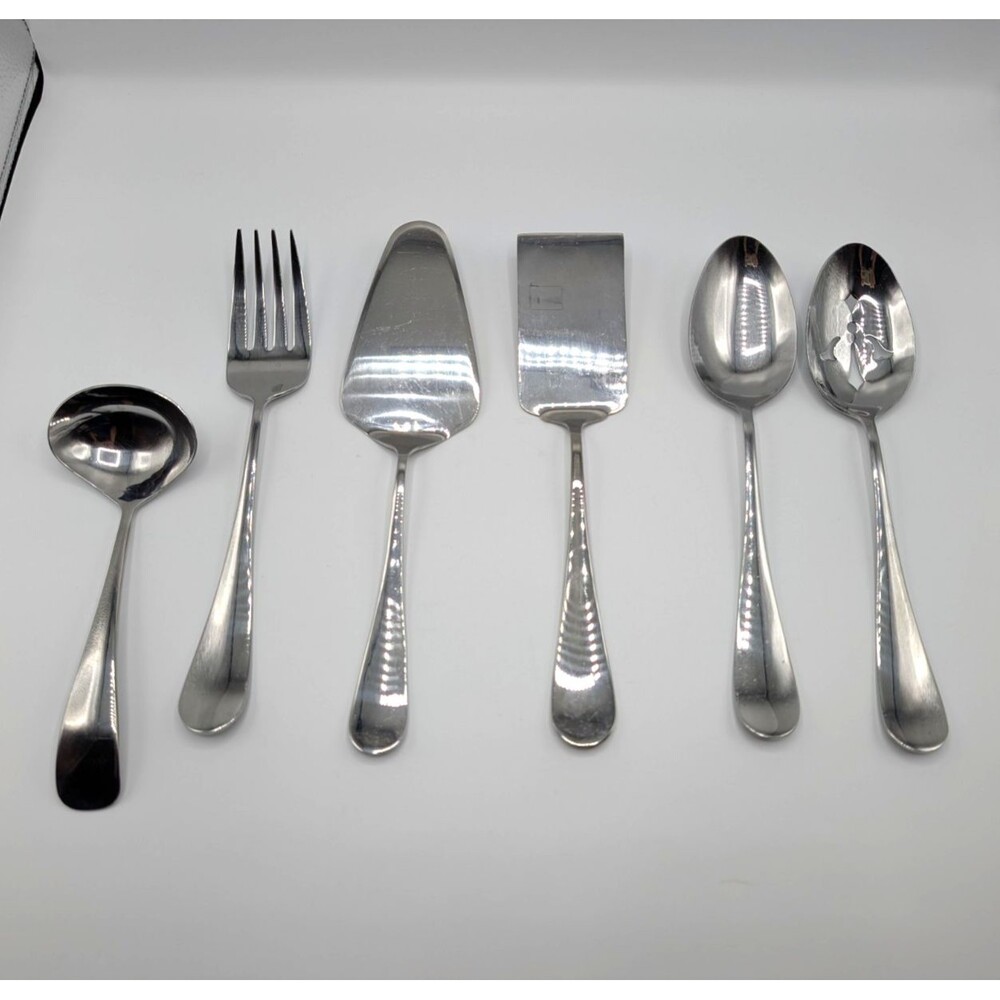 6-Pieces Towle Utensils Living Collection Stainless Steel Serving Set 18/0
